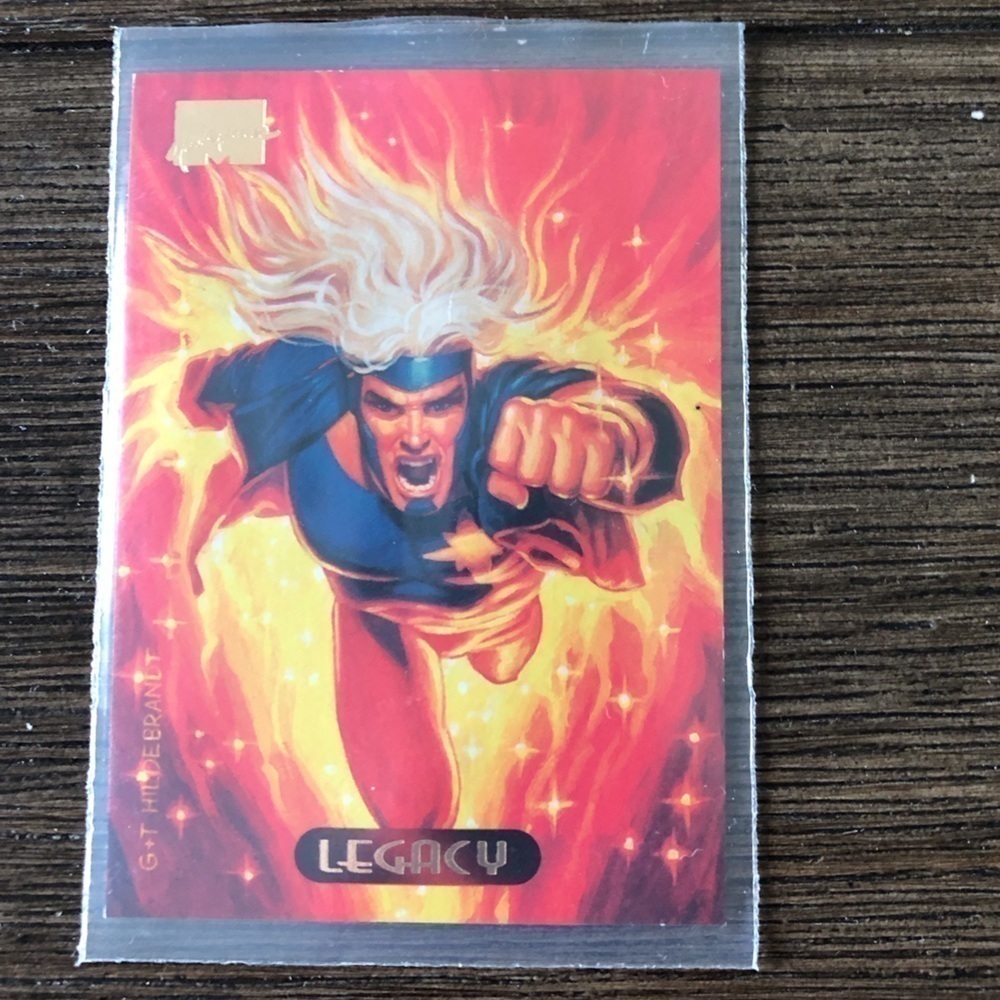 ’94 Marvel Masterpieces trading card: Legacy #65